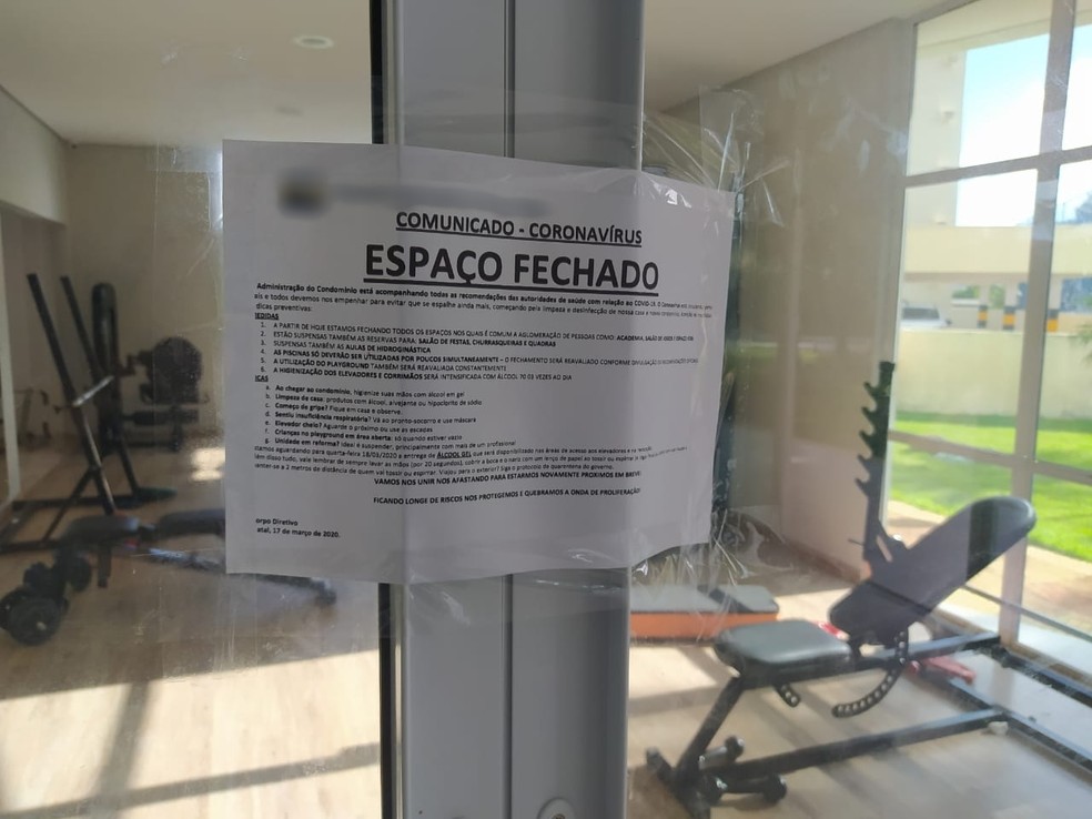 academia fechada